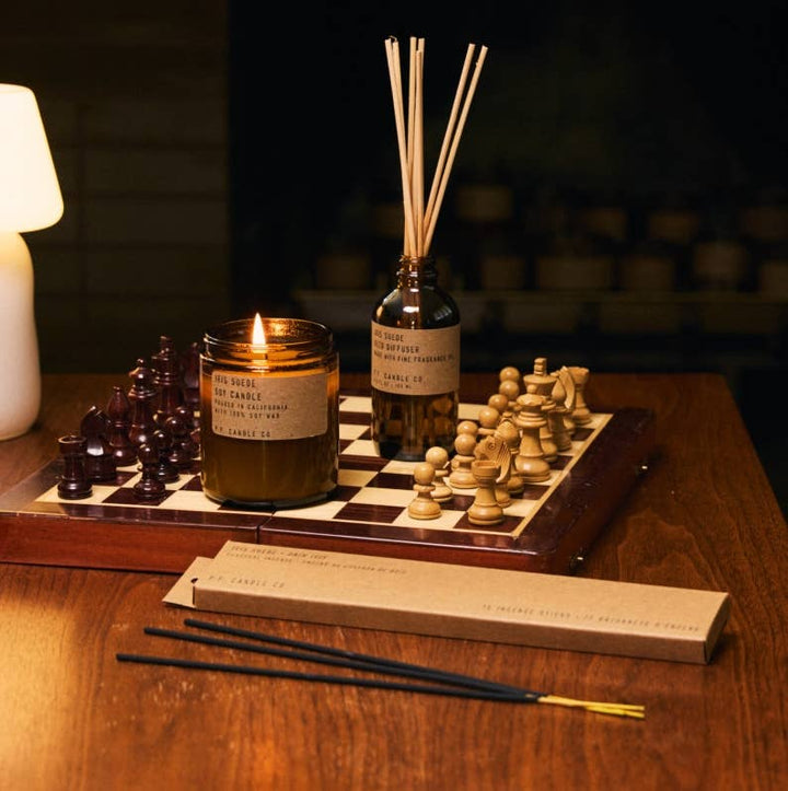 Iris Suede– 7.2oz Soy Candle