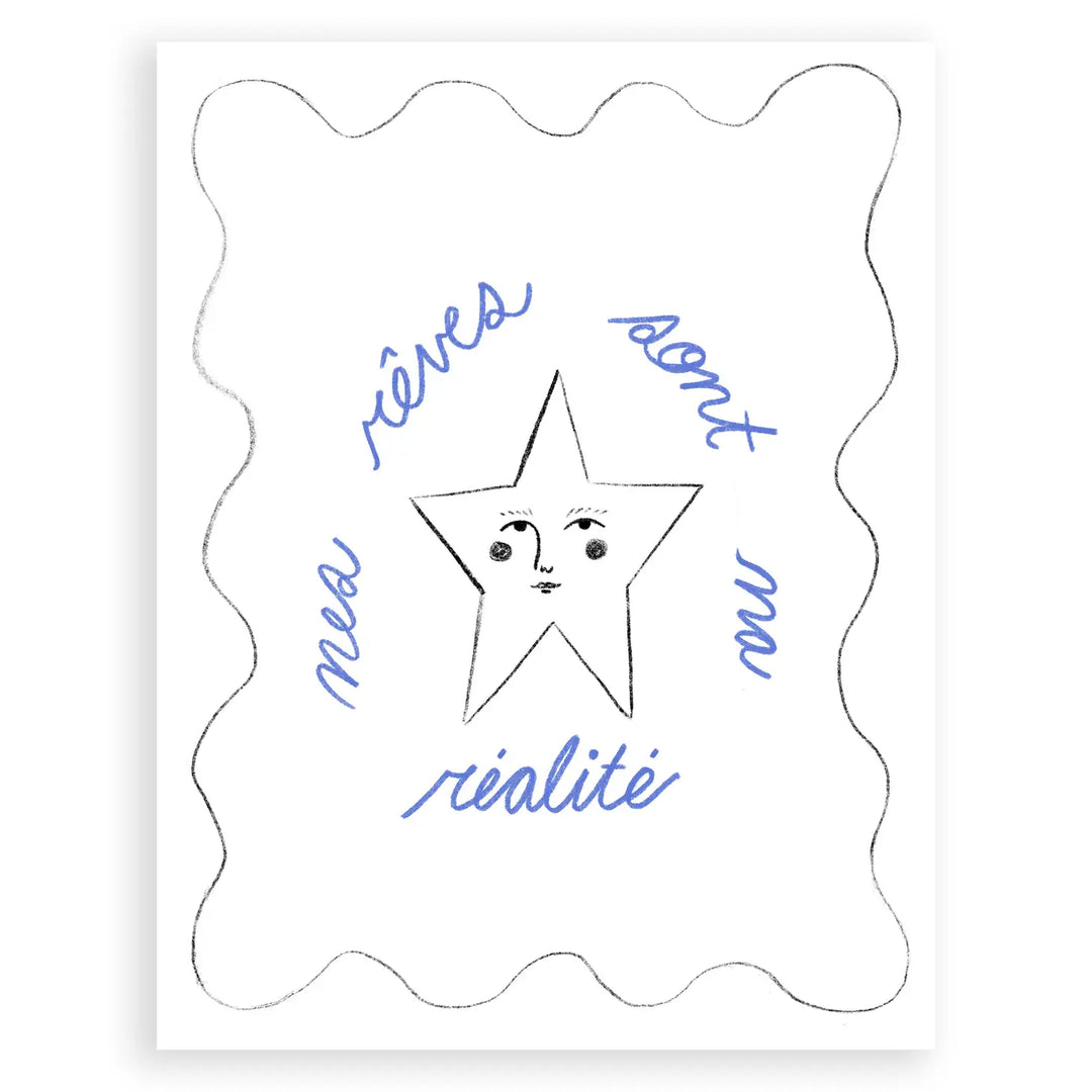 Dreamy Star Print