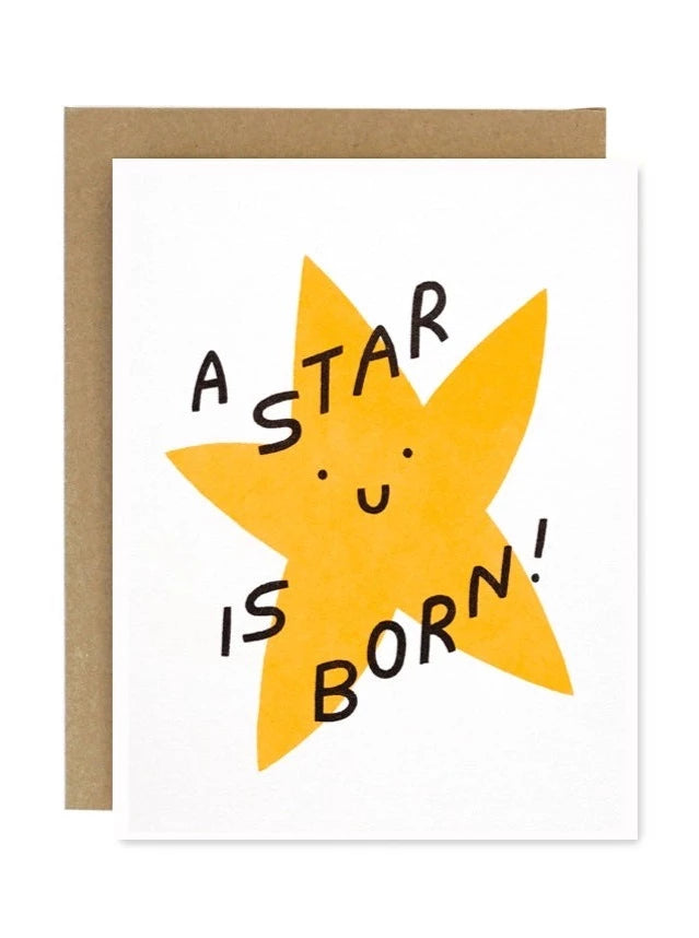 A Star Is Born Card