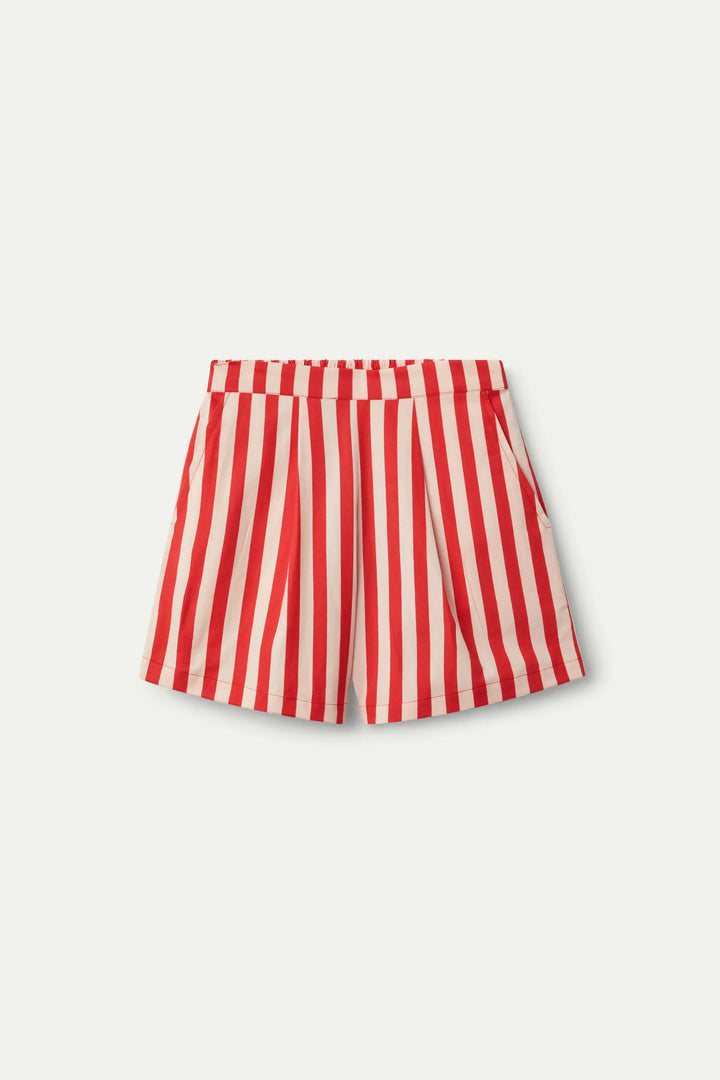 Cherry Stripe Shorts