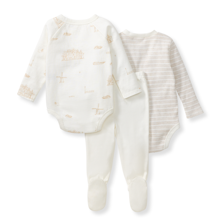 Amsterdam 3 Piece Bodysuit & Pant Set