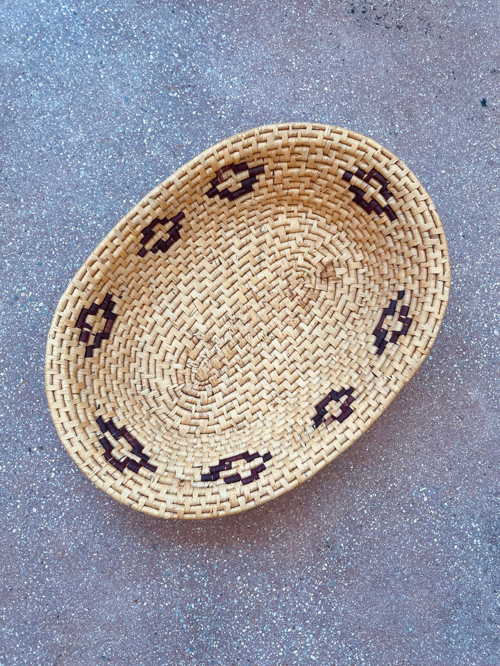 Vintage Woven Bowl