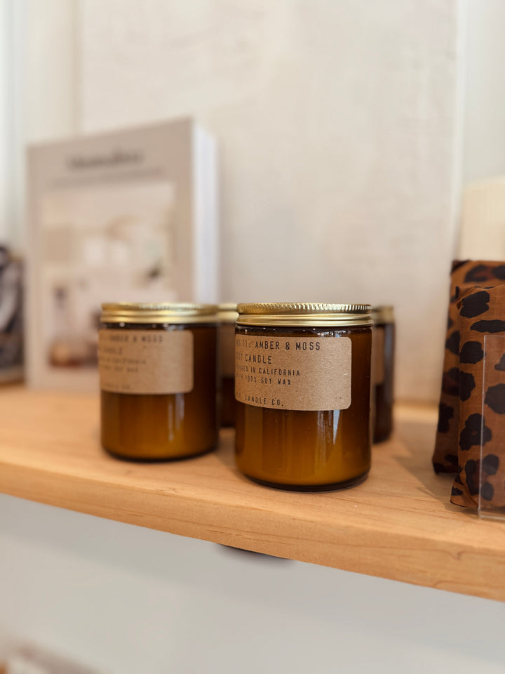 Amber & Moss - 7.2 oz Soy Candle