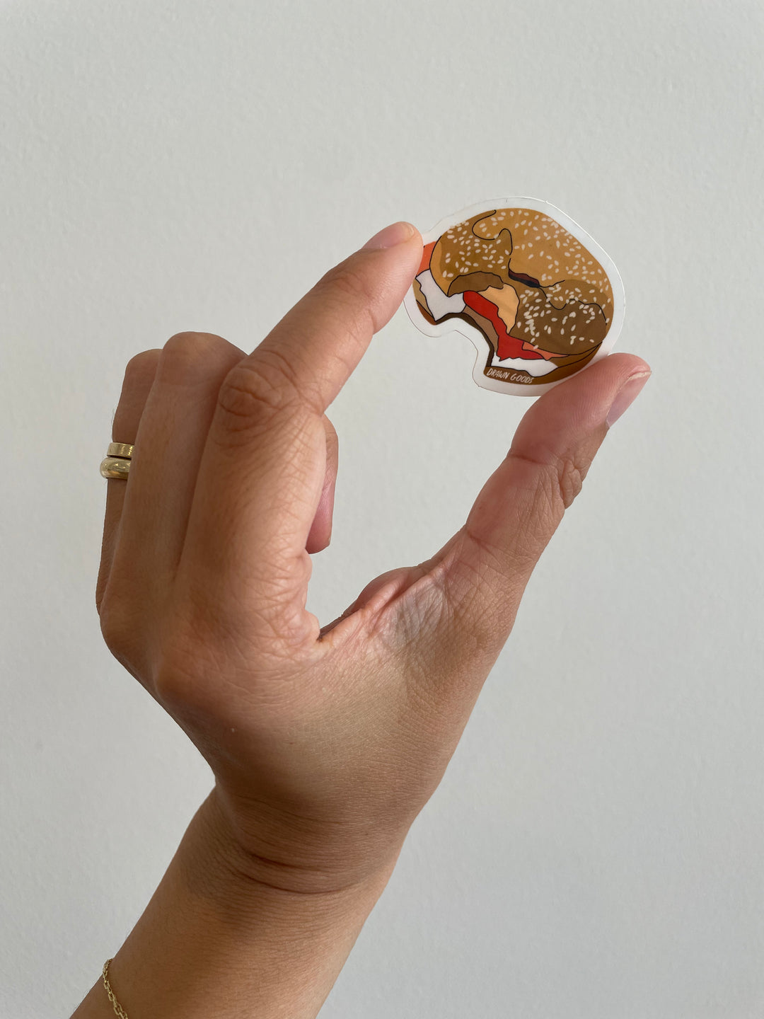 Bagel Bite Sticker