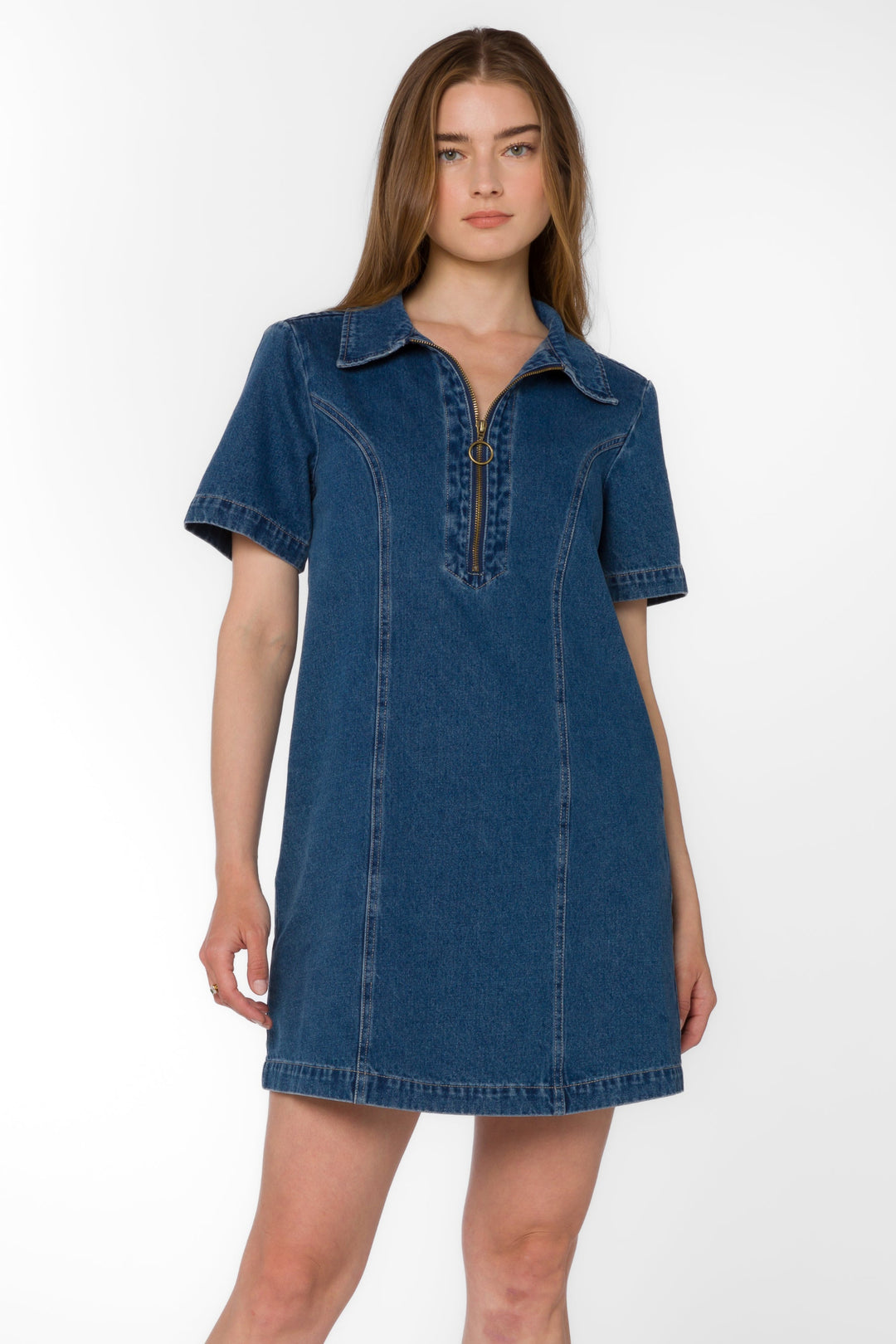 River Denim Shift Dress