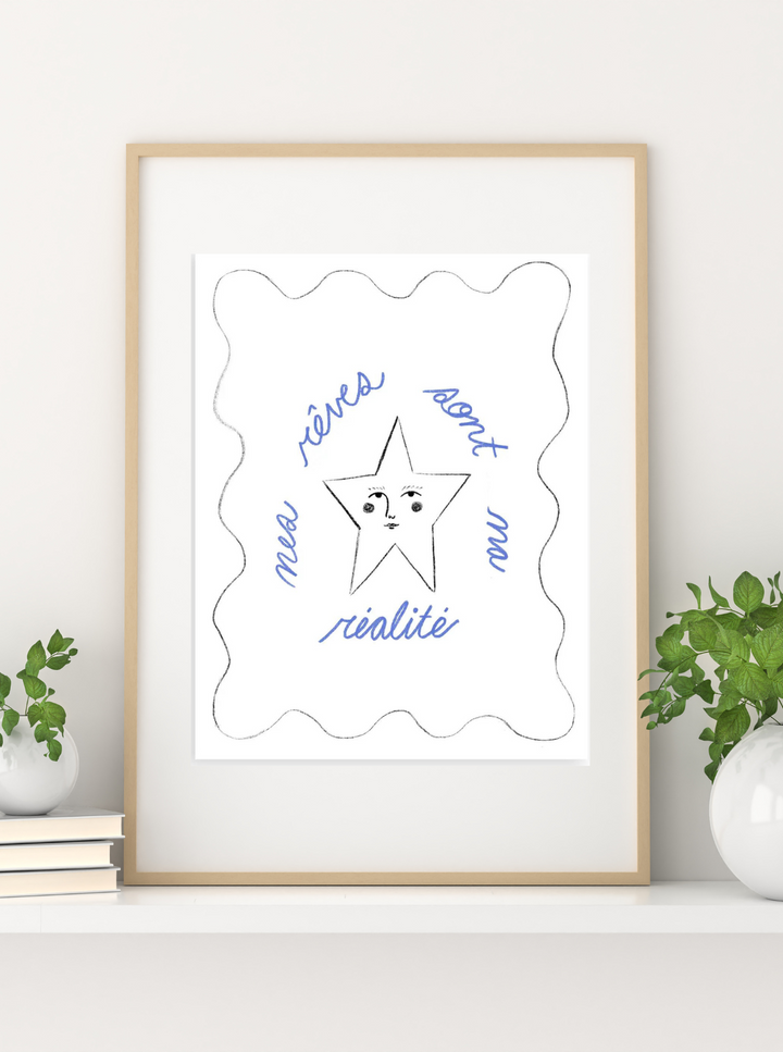 Dreamy Star Print