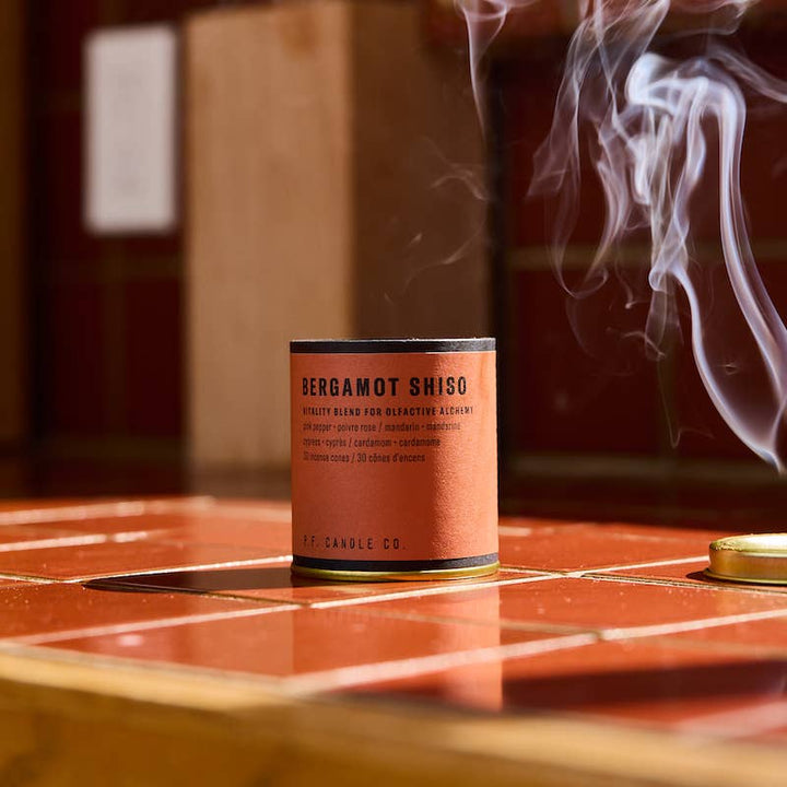 Bergamot Shiso - Incense Cones