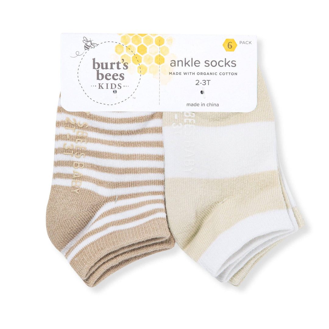 Oat Multi Ankle Socks 6pk