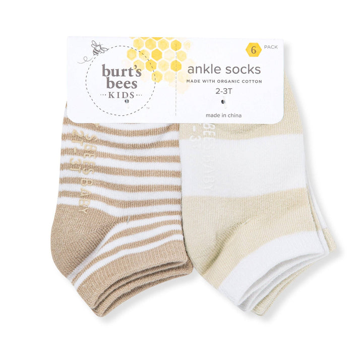 Oat Multi Ankle Socks 6pk
