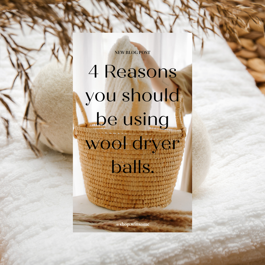 4 reasons you should use wool dryer balls to be more eco-friendly
