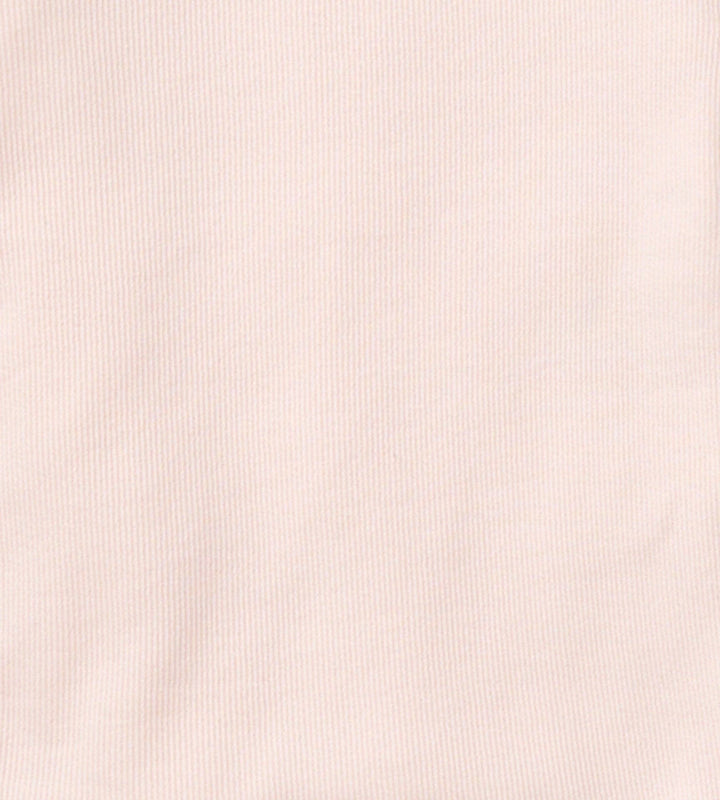 Solid Rib Organic Cotton Sleep & Play - Ranunculus