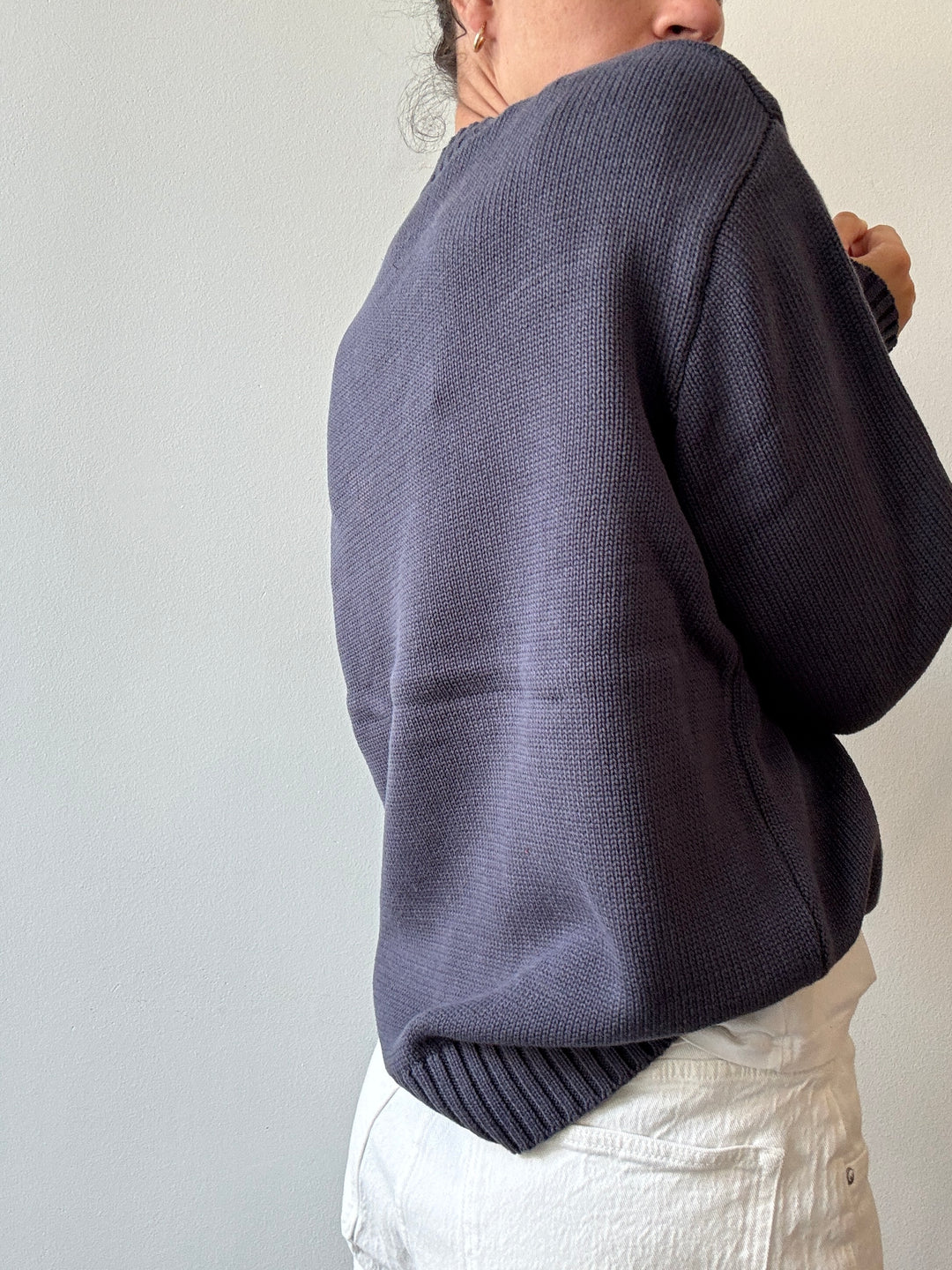 Crew Cotton Sweater