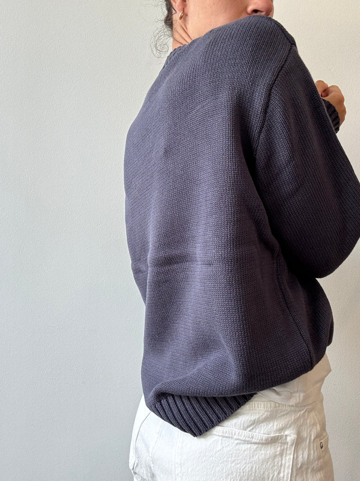 Crew Cotton Sweater