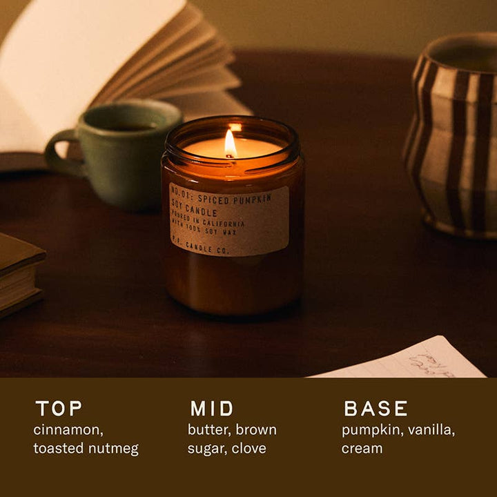 Spiced Pumpkin– 7.2oz Soy Candle