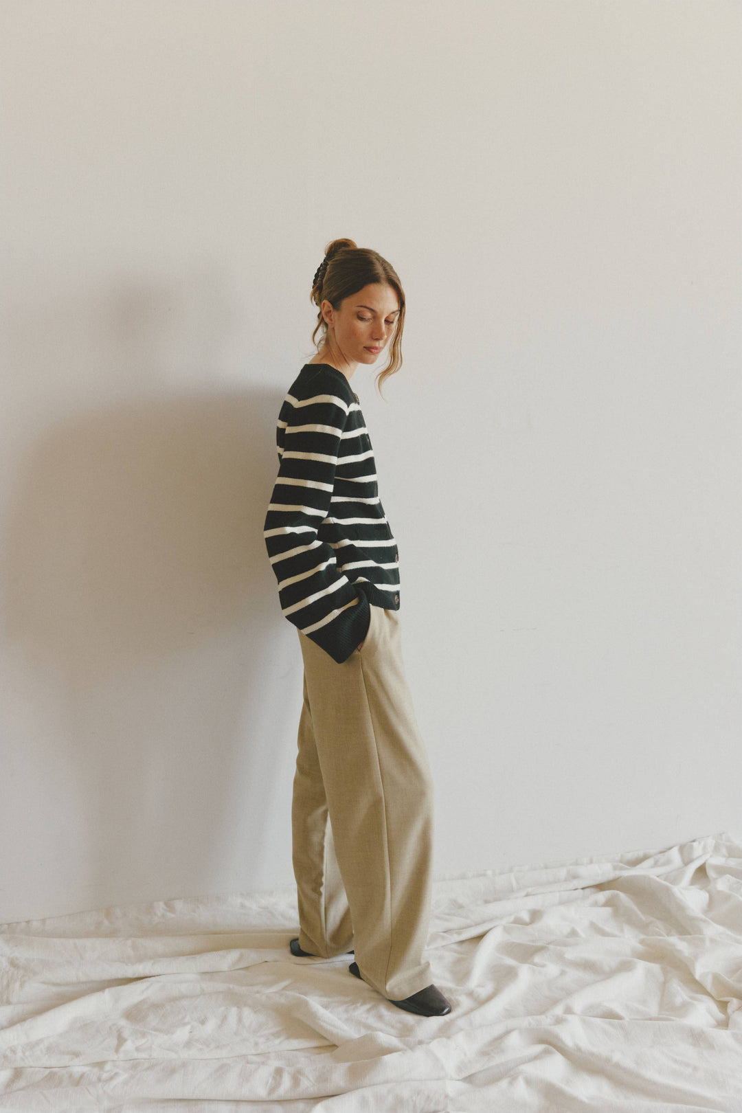 The Cindy Striped Cardigan