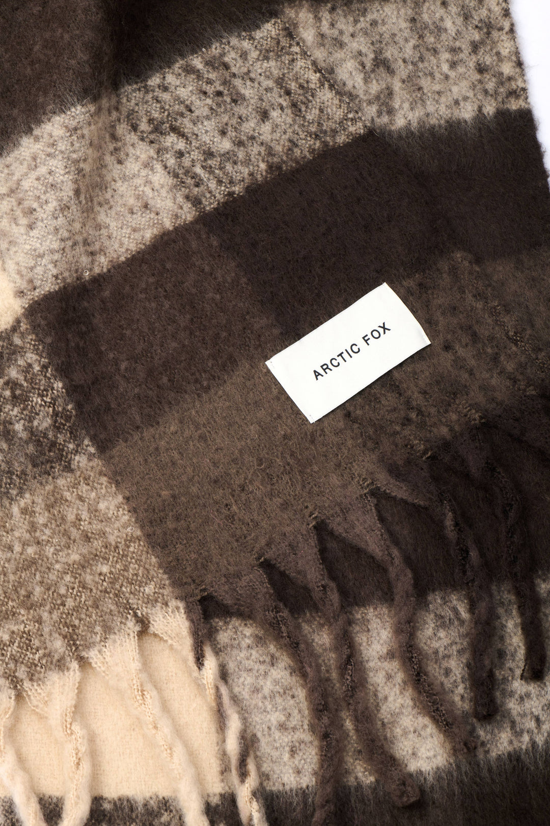 The Reykjavik Scarf - Brown Check