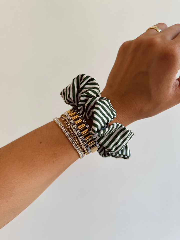 Striped Pine Scrunchy
