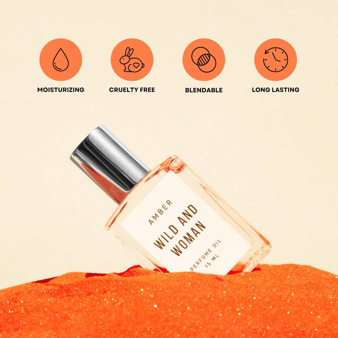 Amber Oil Roll-On Perfume