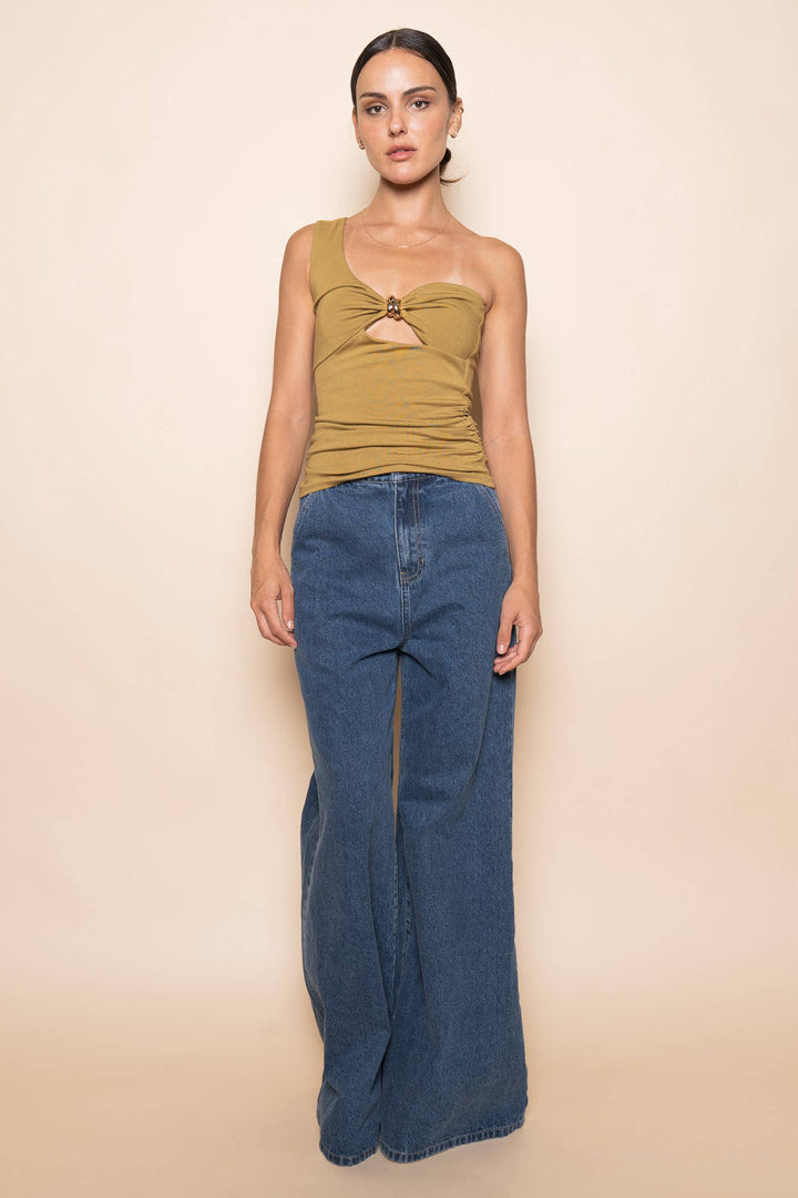 Maya One Shoulder Tank