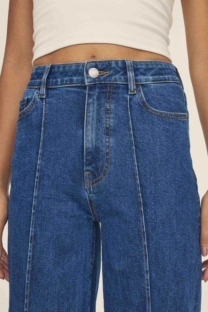 NCE Wide Leg Jeans - Cuff It
