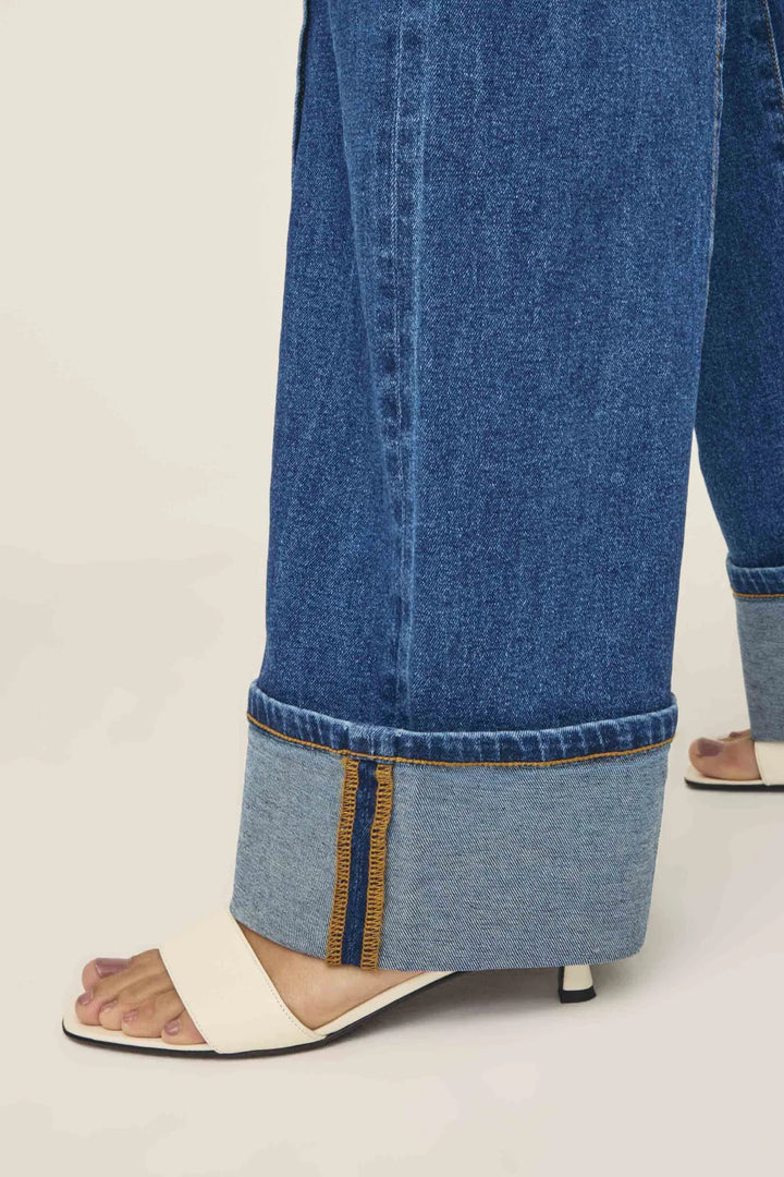 NCE Wide Leg Jeans - Cuff It