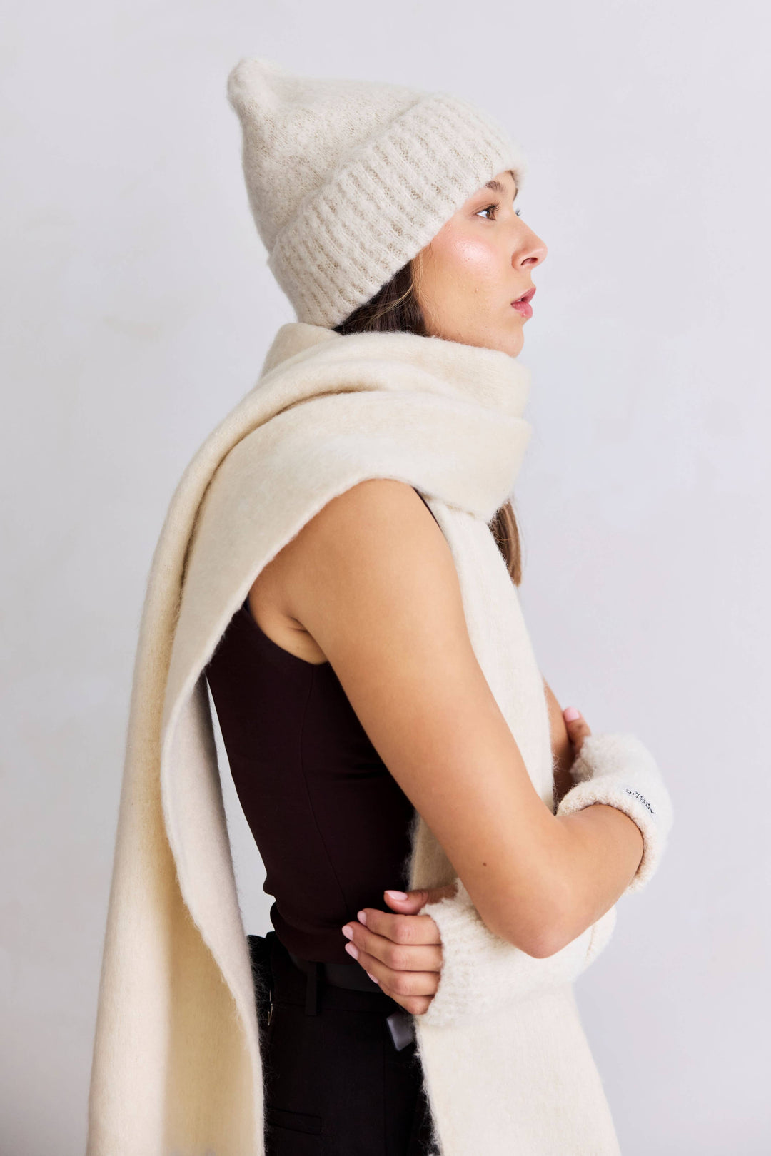 The Reykjavik Beanie - Pebble Beige