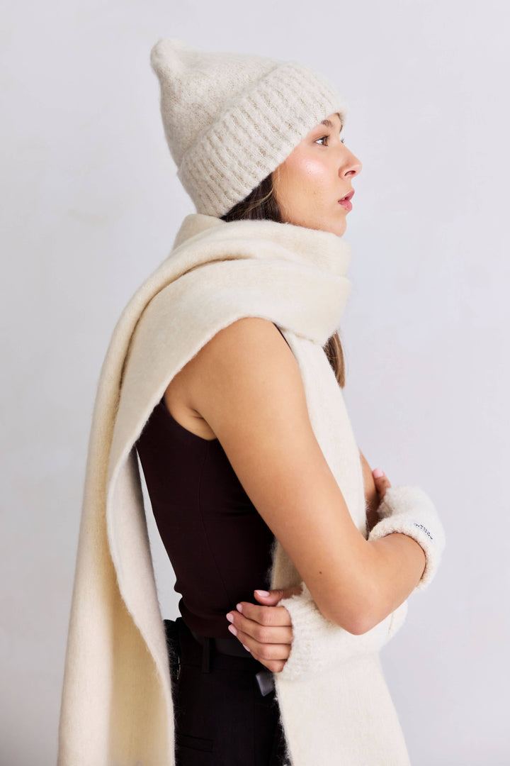 The Reykjavik Beanie - Pebble Beige