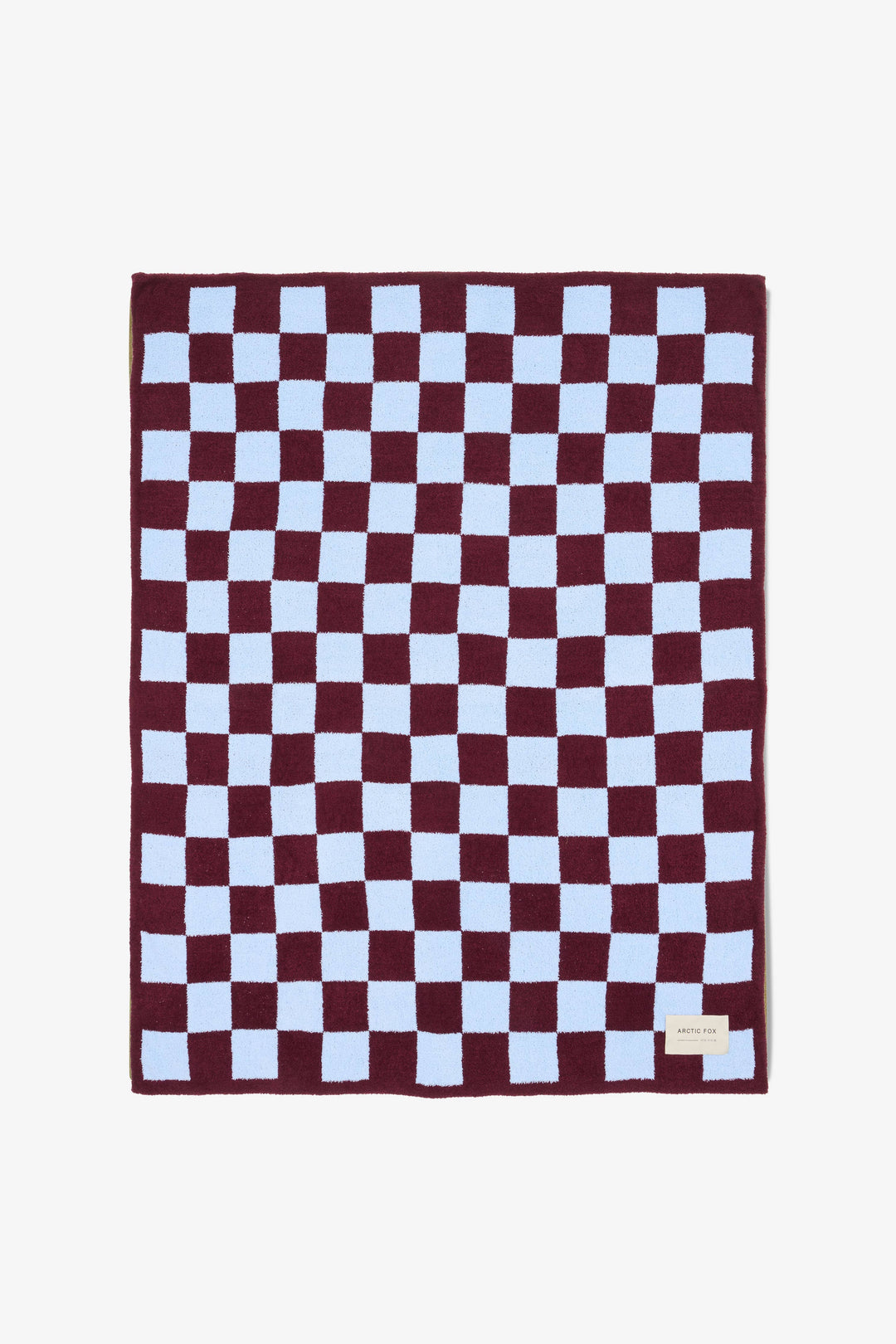 The Teddy Throw - Blue Check