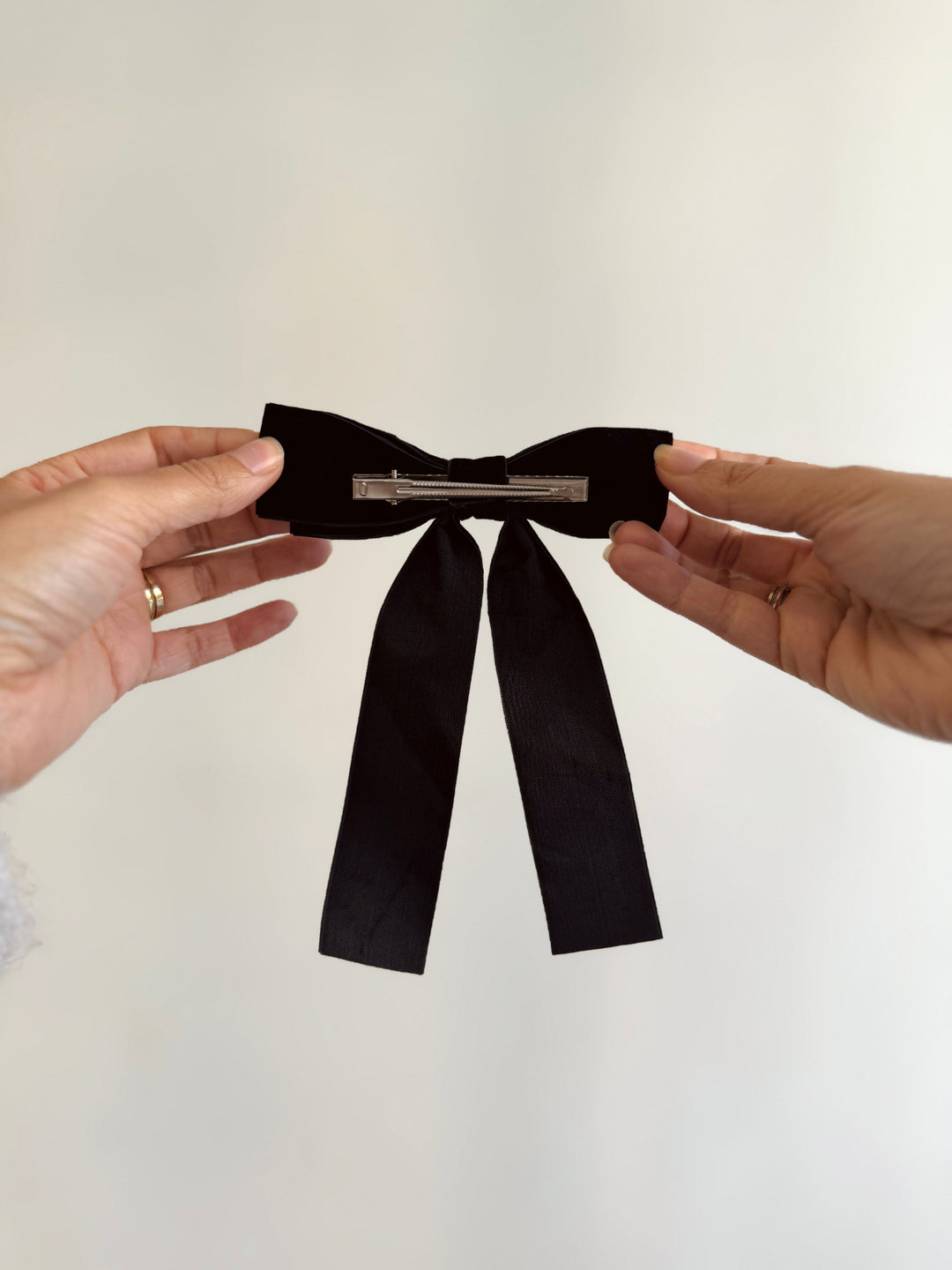 Velvet Valentine Hair Bow