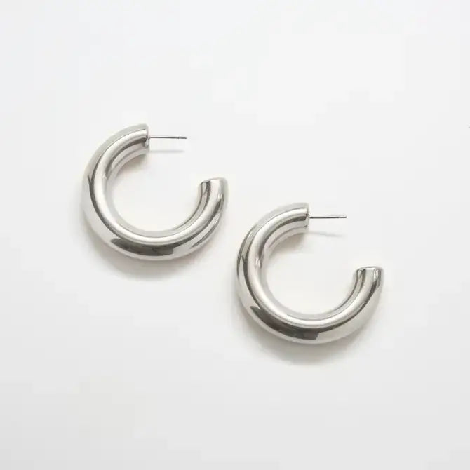 Chunky Hoop Earrings