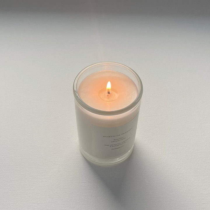 Red Clay, Amber + Musk Handcrafted Soy Candle