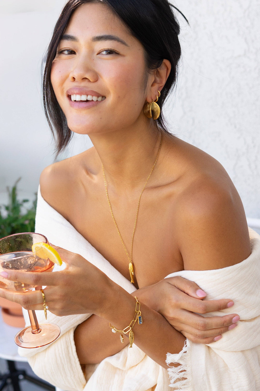 Catalina Necklace - 18K Gold Plated