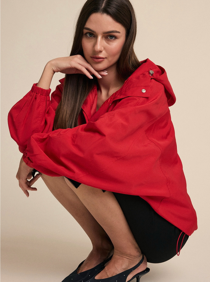 Hooded Pullover Anorak