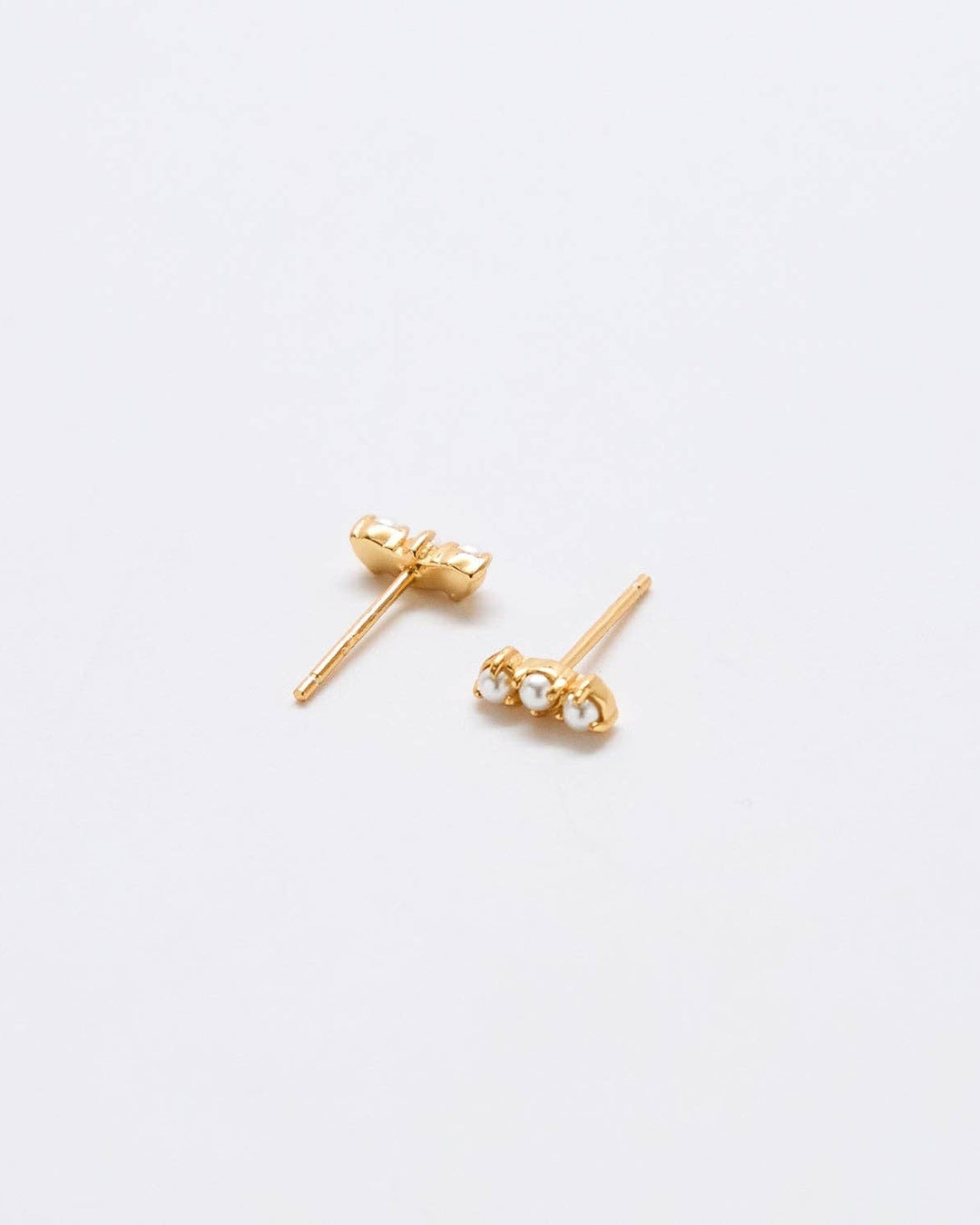 Pearl Bar Earrings