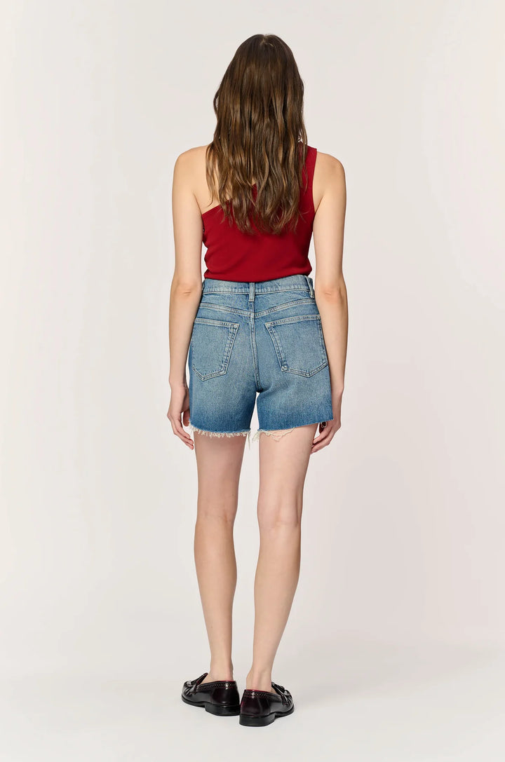 Relaxed Fit Jean Shorts - VVI