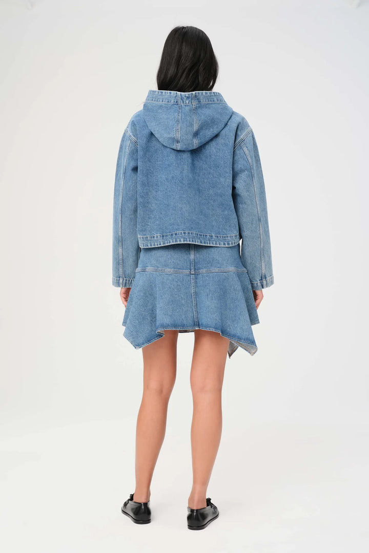 Vie Denim Hoodie