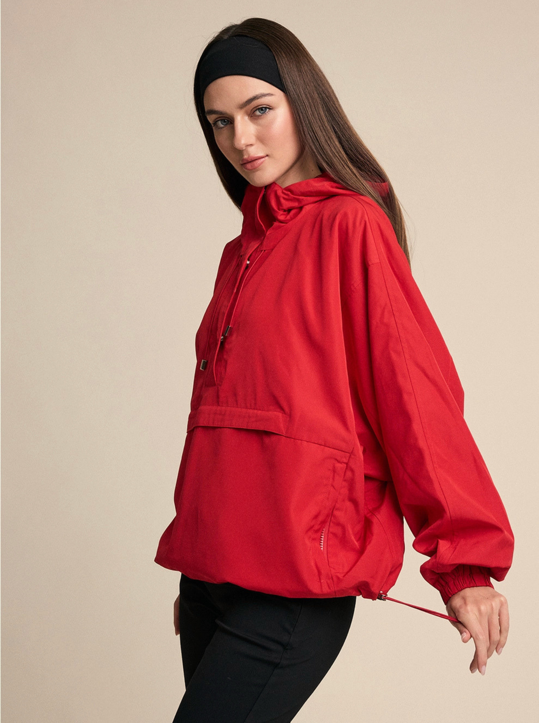 Hooded Pullover Anorak