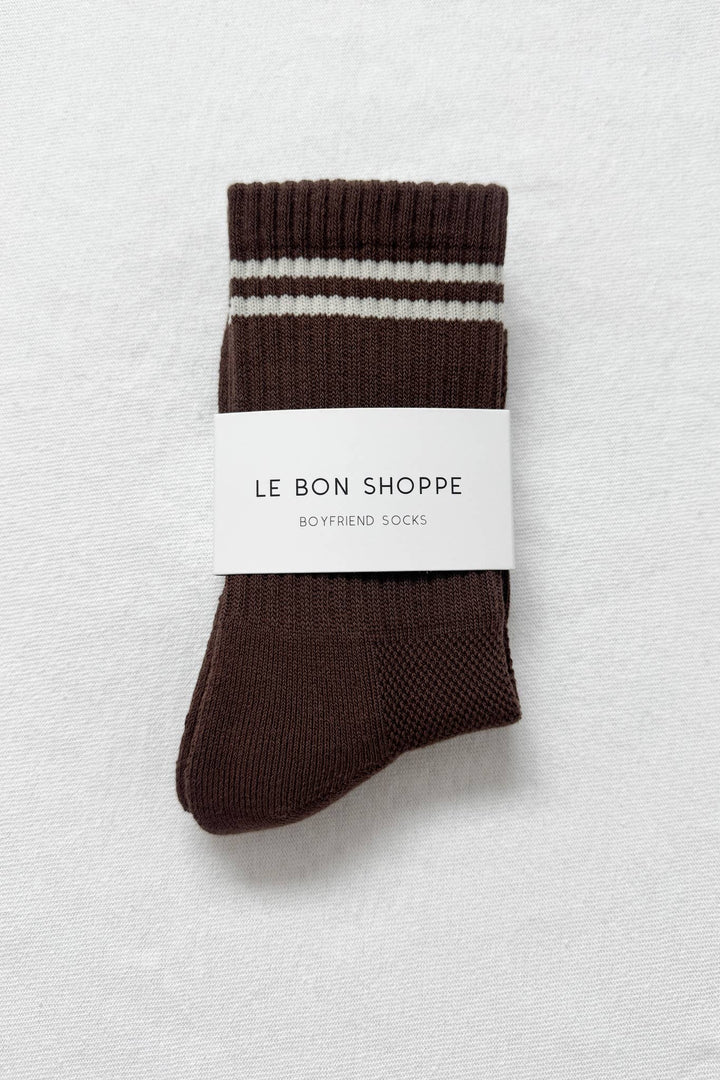 Boyfriend Socks: Wood