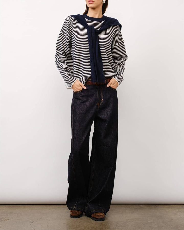 Kate Sweater with Detachable Shawl