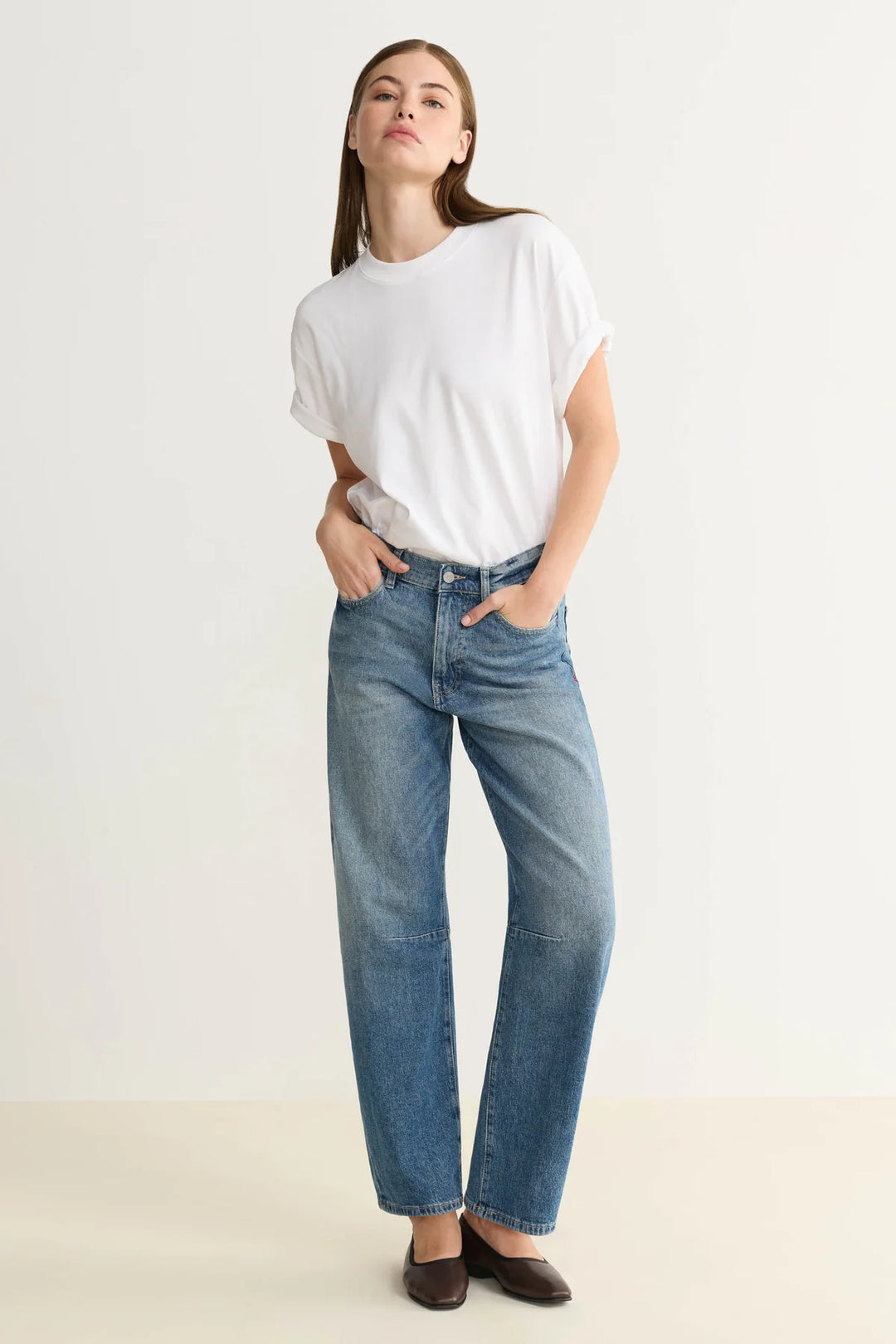 BNA Barrel Jeans