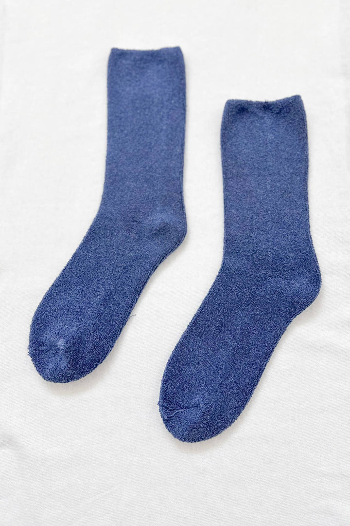 Extended Cloud Socks - Blue