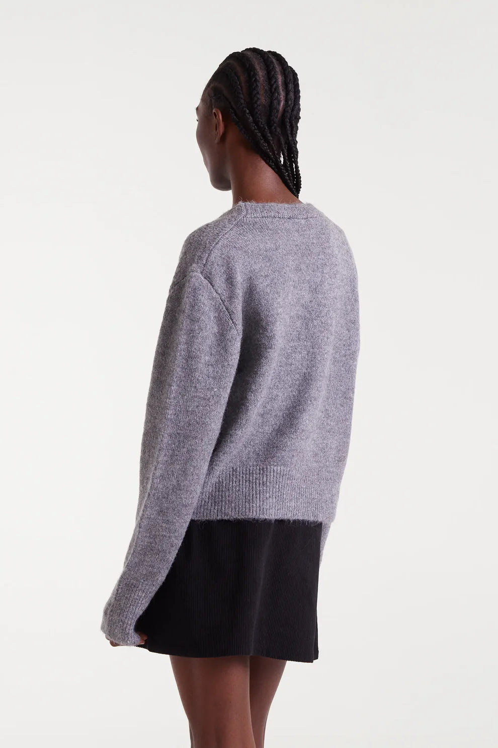 Color Button Cardigan