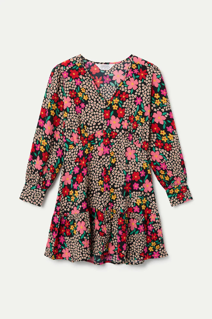 Garden Print Dress