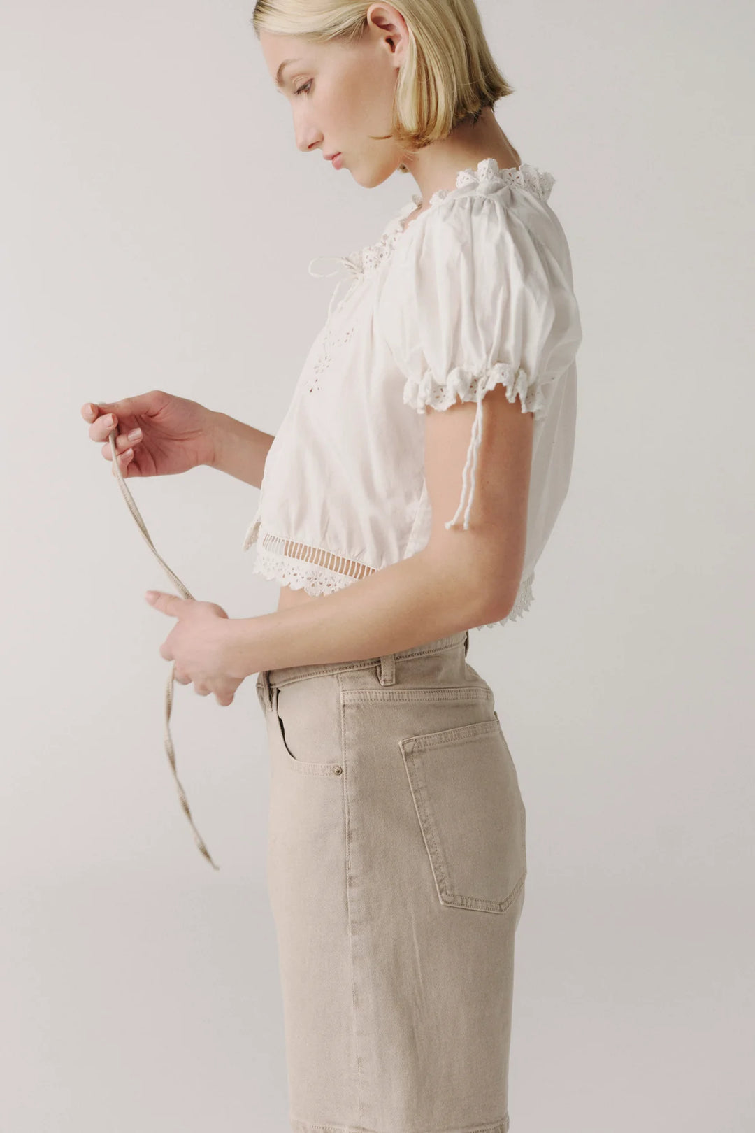 BNA Denim Short