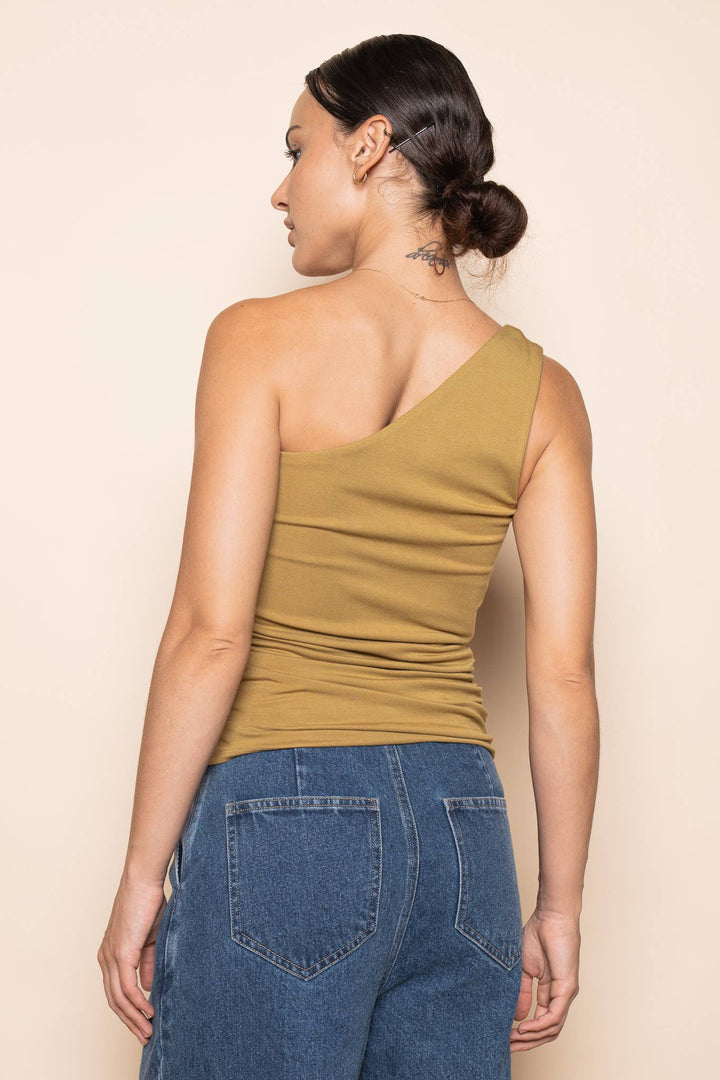 Maya One Shoulder Tank