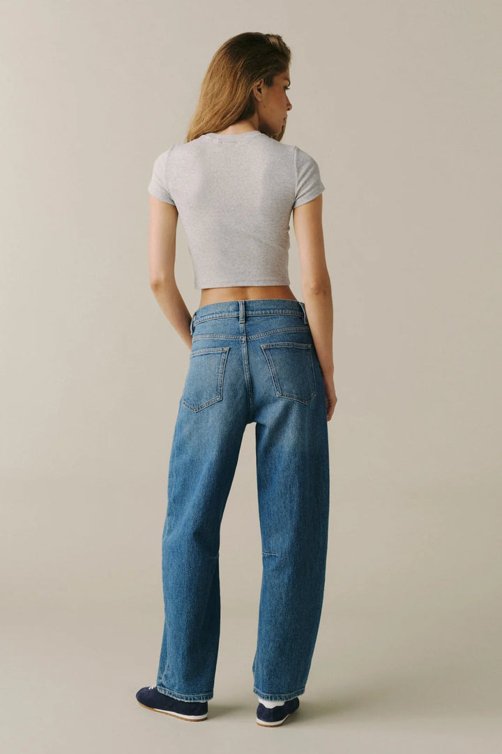 BNA Barrel Leg Jeans - Bombshell