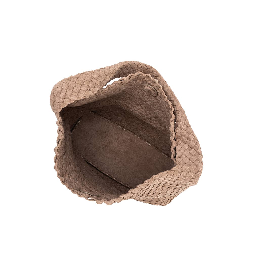 Johanna Vegan Suede Shoulder Bag