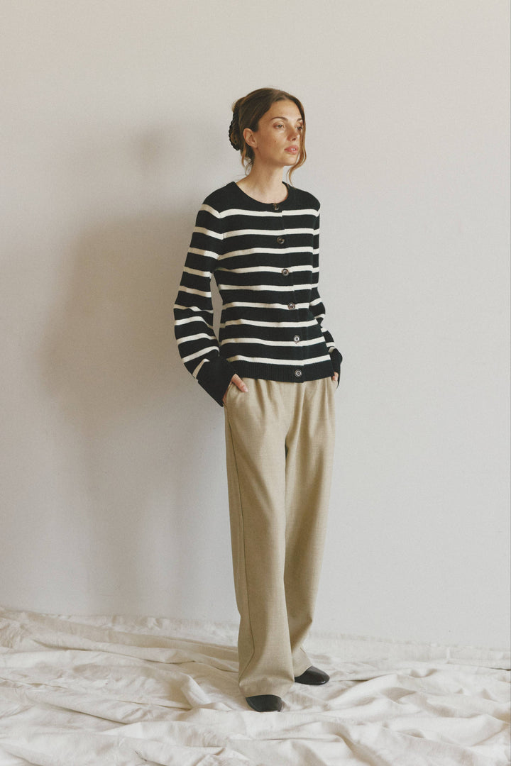 The Cindy Striped Cardigan