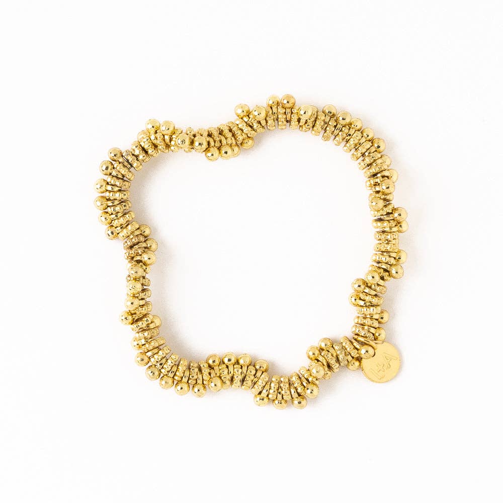Kate Brass Stretch Bracelet