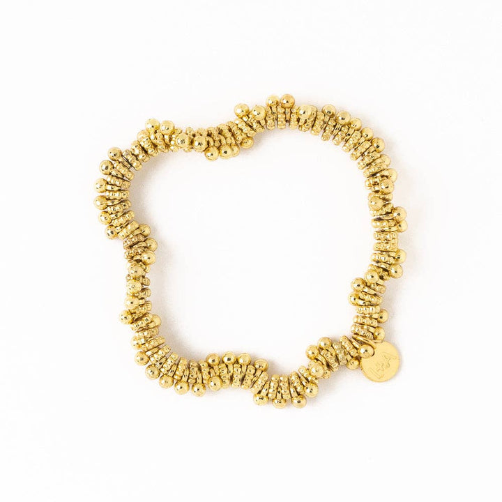 Kate Brass Stretch Bracelet